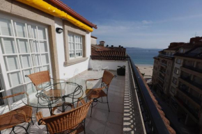 Desconectaengalicia Ático Vidal Rocha, terraza y vistas